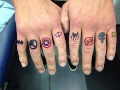 Tiny Superhero Tattoo Google Search Hand Tattoos Knuckle Tattoos Finger Tattoos