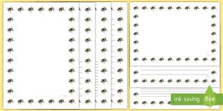 5 out of 5 stars. Bee Full Page Borders Teacher Made