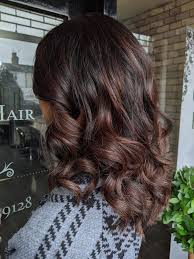 Hair colors which pair best with purple highlights. Chic Hair Violet Red Brown Balayage Light Balayage Was Facebook