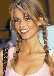 perfect hair style for when your growing it out claudia schiffer is gorgeous in 2021 hair styles supermodel hair perfect hair