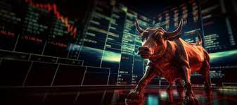 牛市股票交易与投资股票图背景股票金融和经济| Premium AI 生成圖片