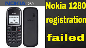 .nokia 1280 ur defalt phones codes is 12345 or 00000 u can use it default 4 digit user code: Nokia 1280 Original Sim Card Registration Failed By Khan Mobile Tech