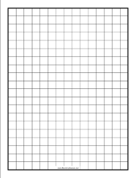 This Blackline Master Features A Grid With Lines Spaced Half An Inch Apart Free To Download And Print Printable Graph Paper Graph Paper Graphing