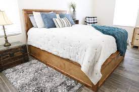 There's no need to buy a heavy, pricey, and possibly squeaky box frame, and the two gas piston lift mechanisms make accessing your stored. How To Build A Queen Size Storage Bed Addicted 2 Diy