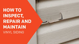 You will need to have an assistant help you remove the damaged vinyl. How To Inspect Repair And Maintain Vinyl Siding