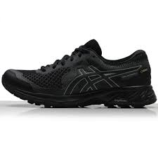 Asics Gel Sonoma 4 G Tx Womens Trail Shoe Black Stone Grey