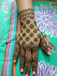 Full hand mehndi designs for indian and pakistani. Khafif Mehndi Design Simple