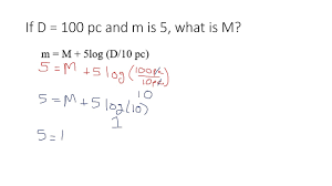Distance Modulus Formula Problems Youtube