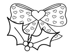 Jojo siwas dog bowbow hearts. Hair Bows Coloring Page Free Printable Coloring Pages For Kids
