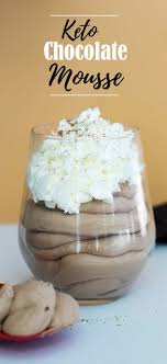 Low Carb Chocolate Mousse Dessert Every Night Series Recipe Low Carb Chocolate Mousse Low Carb Chocolate Keto Friendly Desserts