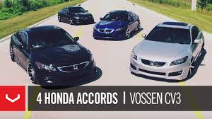 Maybe you would like to learn more about one of these? Honda Accords On 20 Vossen Cv2 Cv3 Wheels Rims Youtube
