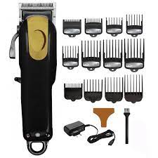 This hair cutting tool kit comes with a durable storage case that helps keep items organized. Cordless Barber Hair Clipper For Men Electric Pro Haircut Machine Hair Trimmer Compatible For Wahl 5 Star Magic Clip Blade Hair Trimmers Aliexpress