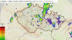Elektromagnetické vlnění dopadne na oblak (přesněji na vodní kapky a ledové krystaly). Radar Bourky Pocasi Bourky Misto Tropu Na Domy Shotoe