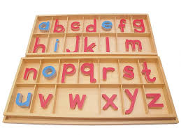 While, 'one' is the only number in which the letters are in the reverse alphabetical order. Montessori Material Large Movable Alphabets Print Letter Only Pink Montessori