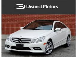 2010 Mercedes Benz E Class In Woodbridge On Distinct Motors Inc Wddkj5gb2af031006
