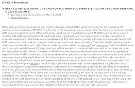 4.9 out of 5 stars 22,656. Expired American Eagle Buy 75 Gift Card Get 25 Bonus Card Free Bonus Cards 4 5 21 5 15 21 Gc Galore