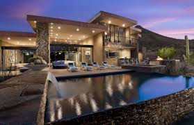 Dream Home Award Winning Modern Luxury Home In Arizona The Sefcovic Residence Luxury Homes Dream Houses Mansions Modern House Design