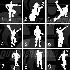 Image Result For Fortnite Dance Moves Silhouettes Dance Moves Fortnite Dance Games