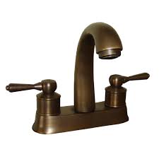 Bathselect lucanian antique brass bathroom sink faucet. Renovator S Supply Classic Antique Brass Centerset Sink Faucet With 2 Lever Walmart Com Walmart Com