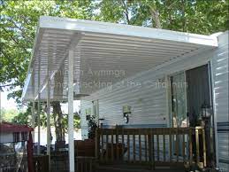 Rv Campers Pergola On The Roof Aluminum Awnings Awning