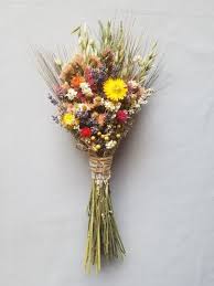 They don't wilt and will last for years, making the perfect wedding keepsake to display in your home to remember your day. Flower Alternatives Wheat