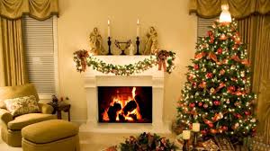 Living room with a fireplace decorated with christmas stockings and a wreath vector cartoon clipart. Christmas Room Real Free Green Screen Background 1Âº Youtube