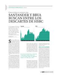 Santander Y Bbva Buscan Entre Los Descartes De Hsbc Bbva Finanzas Estrategia Empresarial