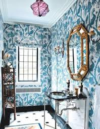 Designer Fabric Wallpaper Blog L A Design Concepts Beautiful Bathrooms Glamorous Bathroom Home