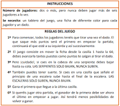 Continua jugando serpientes y escaleras tomando turnos. Reglas Del Juego Serpientes Y Escaleras