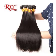 Rxy Straight Hair Bundles 1 4 Bundles Deals Peruvian Hair