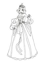 Winx Club Wear Dress Interesting Coloring Pages Jpg 1024 1371 Barbie Coloring Pages Princess Coloring Pages Barbie Coloring