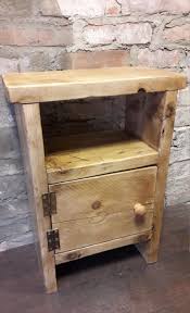 Handmade Wood Bedside Table Side Table Nightstand Rustic Etsy Wood Bedside Table Rustic Nightstand Reclaimed Wood Bedside Table