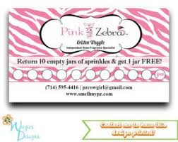 Web design, squarespace designer, adobe xd, ux design, wireframes. Pink Zebra Frequent Buyer Card Business Card By Weeziesdesigns Printable Business Cards Card Template Printable Unicorn Invitations