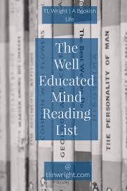 The Recommended Reading List In The Well Educated Mind By Susan Wise Bauer This List Is Transcribed From My Personal C 100 Books To Read Books Book Club Books