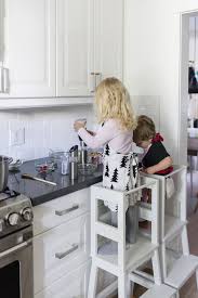 Ikea Hack Learning Tower Stool Step By Step Instructions With Photos Materials List Ikea Hack Learning Tower Desk Chair Diy