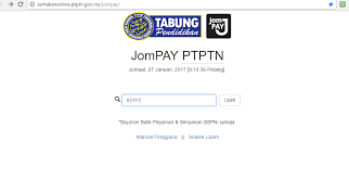 Bayar secara jompay, direct debit dan fpx. Ptptn Latest Feature Checking Overdue Payment Unitedmy