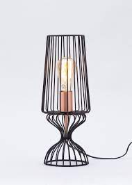 The most common wire table lamp material is metal. Vincent Wire Table Lamp H43 5 X W16cm Black Table Lamp Lamp Wire Table