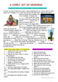 Rc A Kind Act English Esl Worksheets For Distance Learning And Physical Classrooms In 2020 Distance Learning Teaching Jobs Esl Worksheets