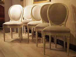 Maybe you would like to learn more about one of these? Six Chaises Medaillon De Style Louis Xvi Paul Bert Serpette
