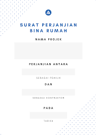 Contoh surat perjanjian kontrak kerja karyawan sederhana. Surat Perjanjian Bina Rumah Paveloft