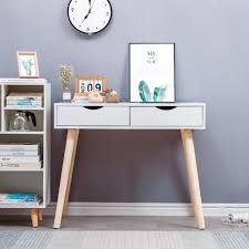 Natürlich ist jeder weißer schreibtisch x direkt in unserem partnershop erhältlich und kann somit sofort bestellt werden. Schreibtisch Mit 2 Schubladen 90x45x77cm Kaufland De