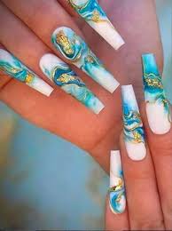 Simple matte nails;chic nail designs;easy designs for short nails; Top 35 Best Acrylic Nail Ideas Tattooed Martha