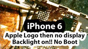 Iphone 6 Apple Logo Then No Display No Boot And Backlight Is On Youtube