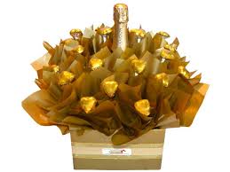 Golden Chandon Chocolate Bouquet Chocolate Bouquet Wine Gifts Candy Bouquet