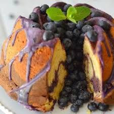 Bundt Cake Marbre Aux Myrtilles Recette Marbre Cake Marbre Gateau Marbre