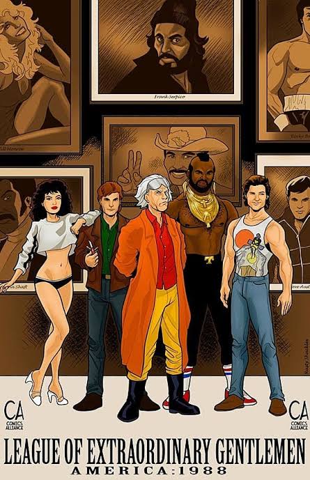 League of Extraordinary Gentlemen - America: 1988 : r/comicbooks
