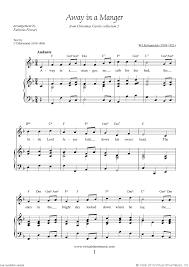 Tenney, away in a manger was carol #42 in charles s. Free Kirkpatrick Away In A Manger Sheet Music For Piano Voice Or Other Instruments