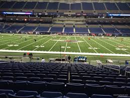 alamodome section 134 utsa football rateyourseats com