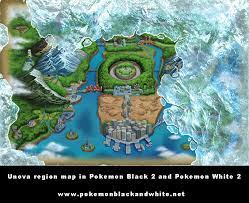 There are three different types: Pokemon Black And White Map Maps Catalog Online