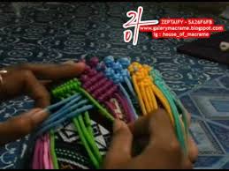 Ungu 2,5 m kuning 2 mselamat mencoba#talikur #tastalikur #macrame Tutorial Membuat Tas Tali Kur Motif Pagar By Zeptaifyx